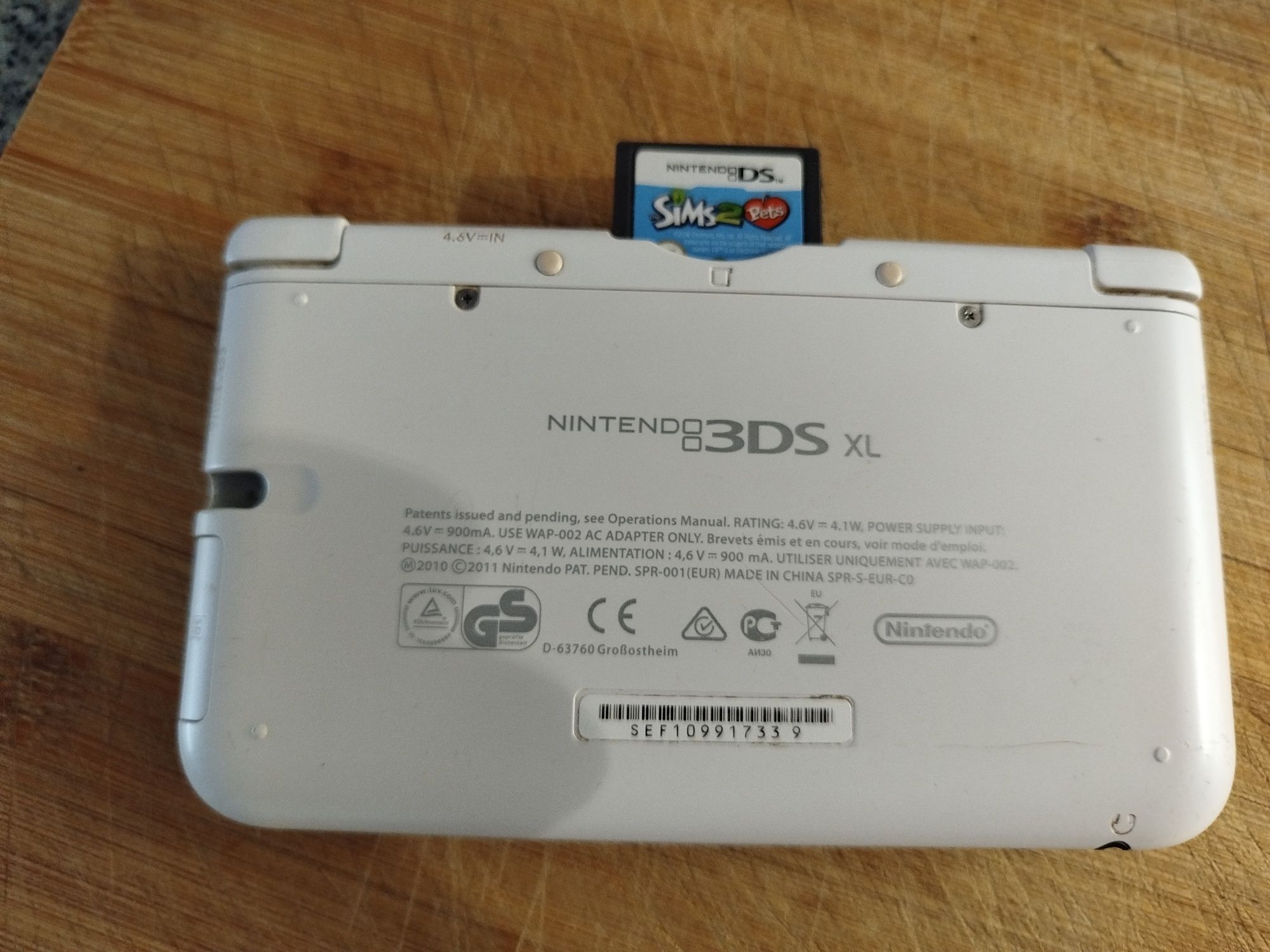 Nintendo 3 DS XL com 2 jogos e sem carregador