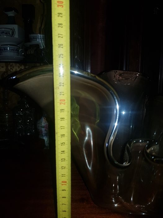 Jarra ou centro em vidro murano