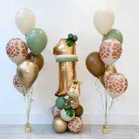 Надувні кульки фотозона до дня народження на 1 рік