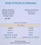 Serviço de Engomadoria responsável e de confiança