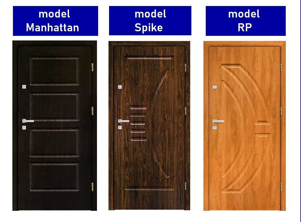 Drzwi wejściowe , wzmocnione i wyciszone od 1070 zł z montażem