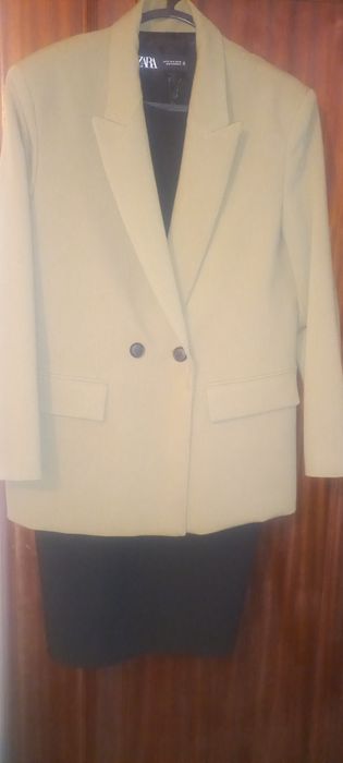 Blazer oversize verde azeitona