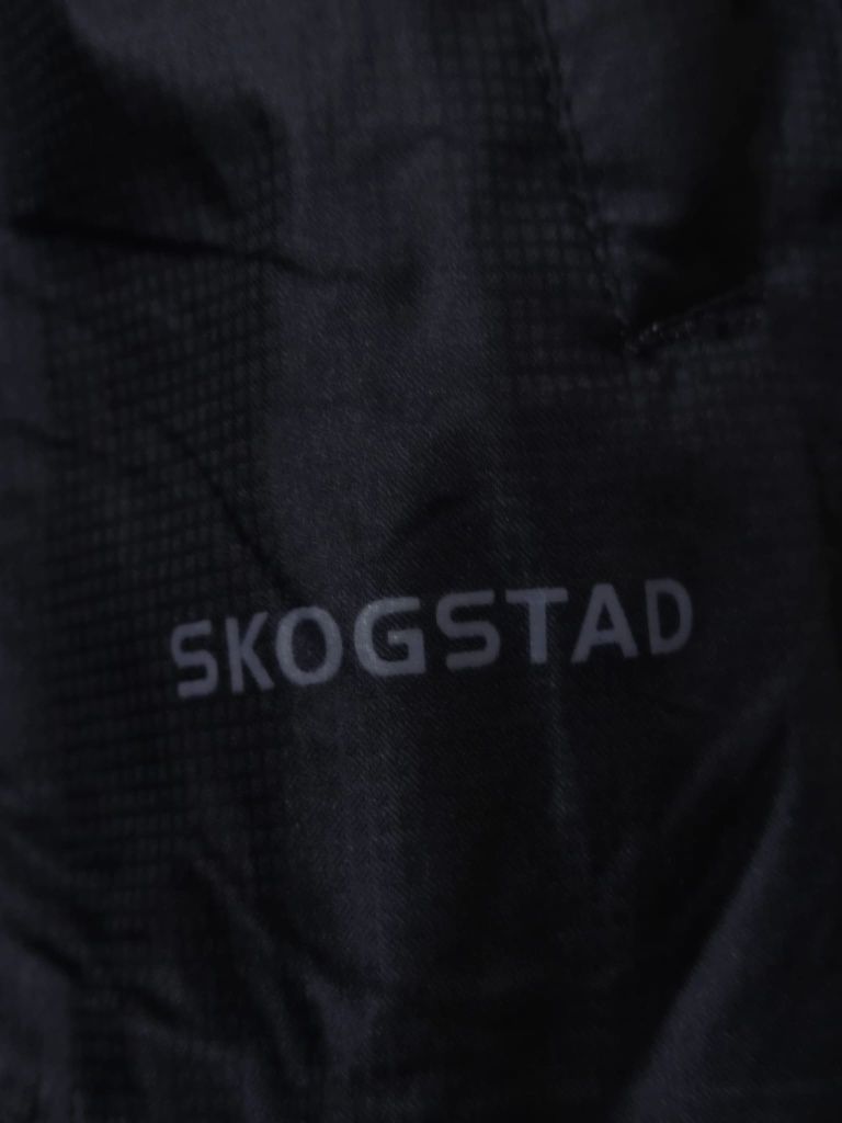 Męskie spodnie Skogstad XL xxl Norway czarne wodoodpornego przeciwdesz