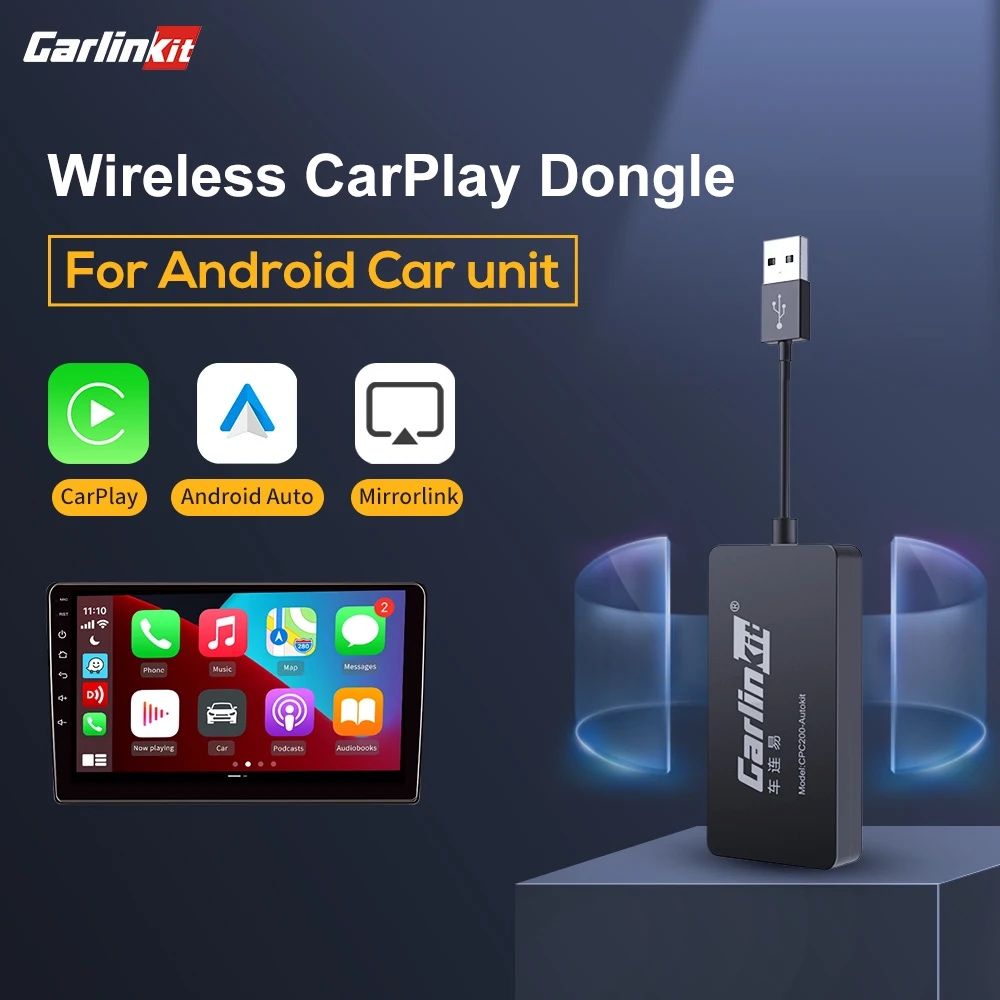 Carlinkit CCPA бездротовий CarPlay/AndroidAuto