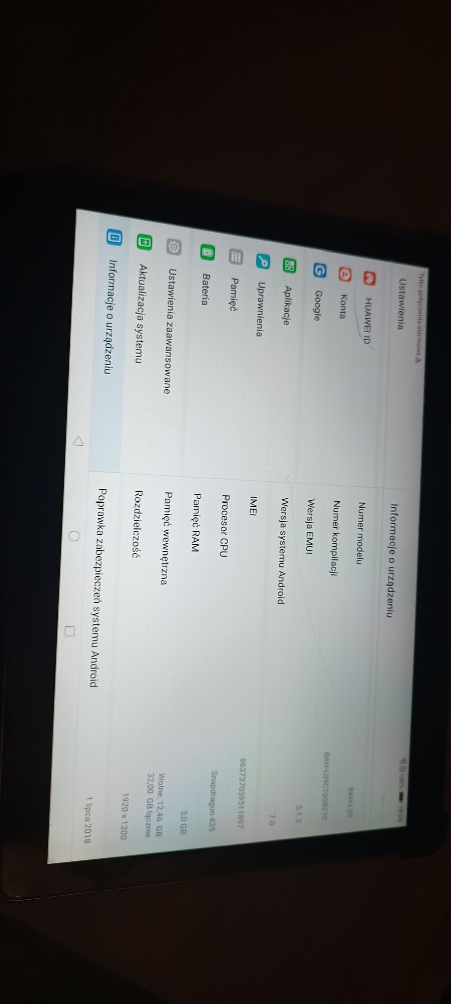 Tablet Huawei MediaPad M3 Lite 10