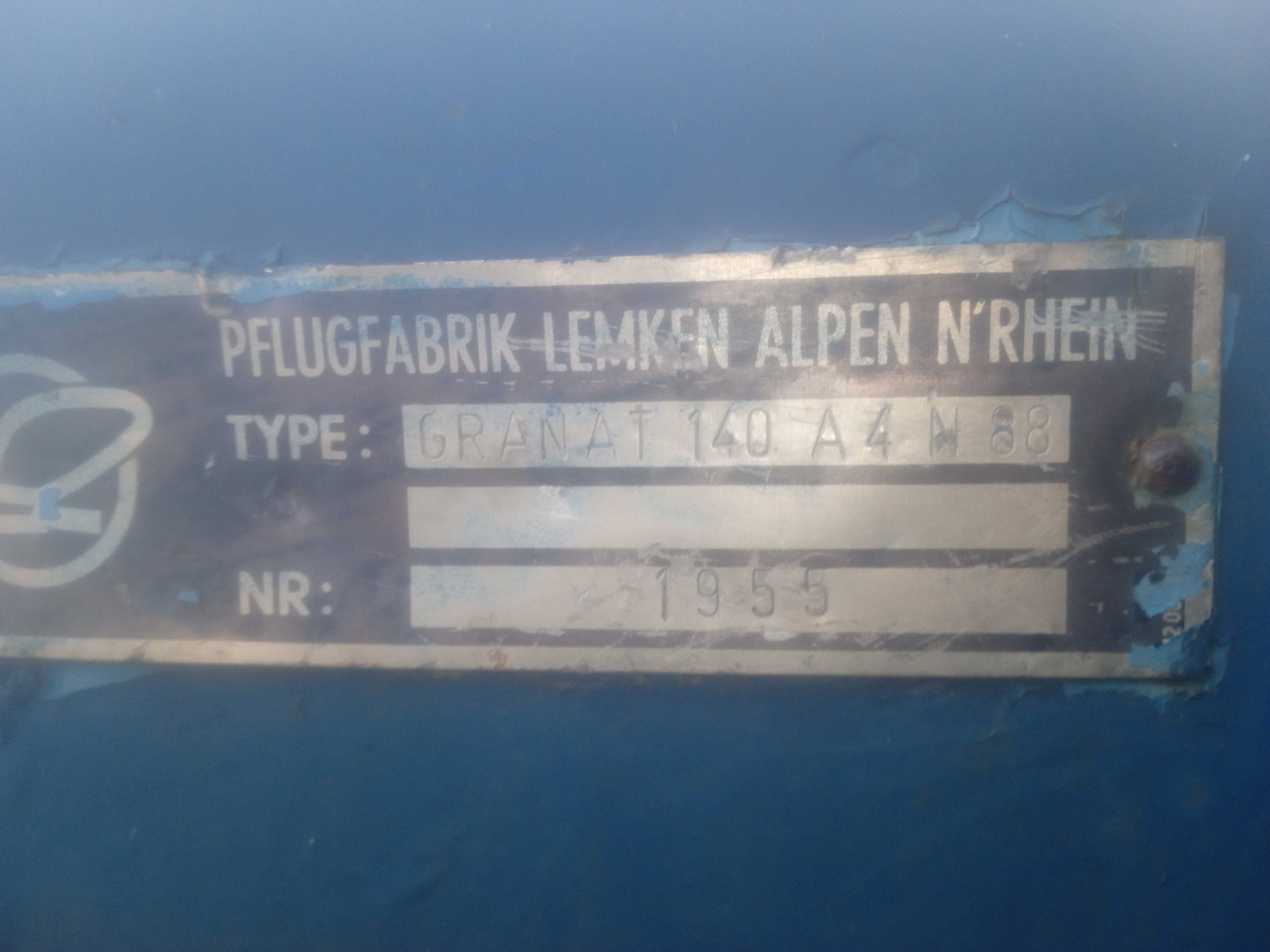 pług lemken onland 5 skib 3+1+1 (nie kverneland, unia)
