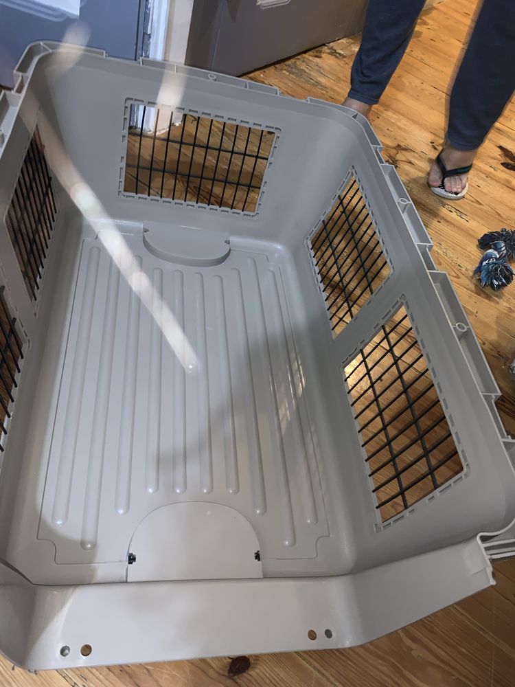 caixa de transporte animal porte médio/grande