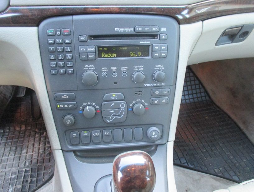 VOLVO S80 Telefon Radio Moduł Klawiatura Czarny Szary CZĘŚCI RADOM