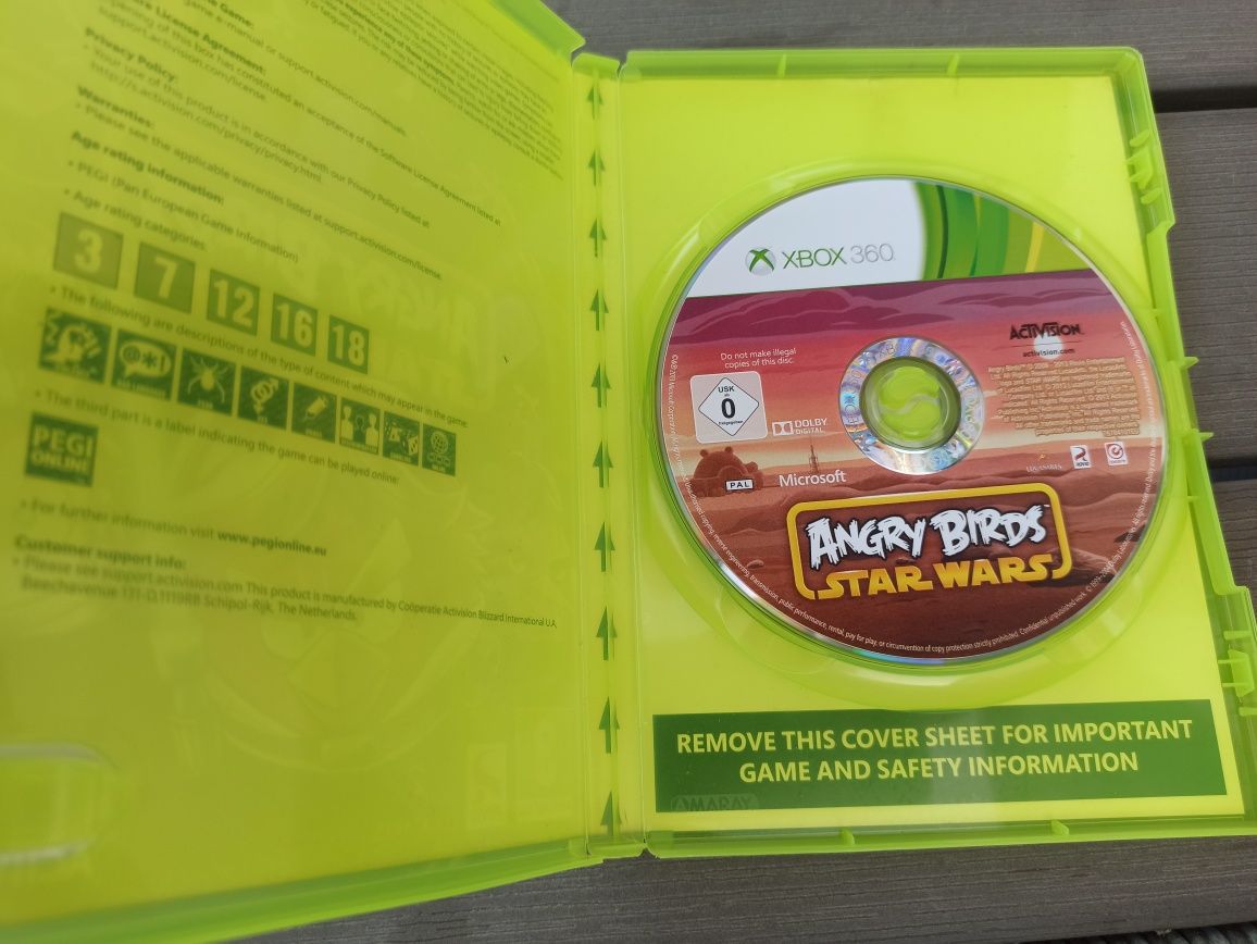 Gra Angry Birds Star Wars Xbox 360 dla dzieci