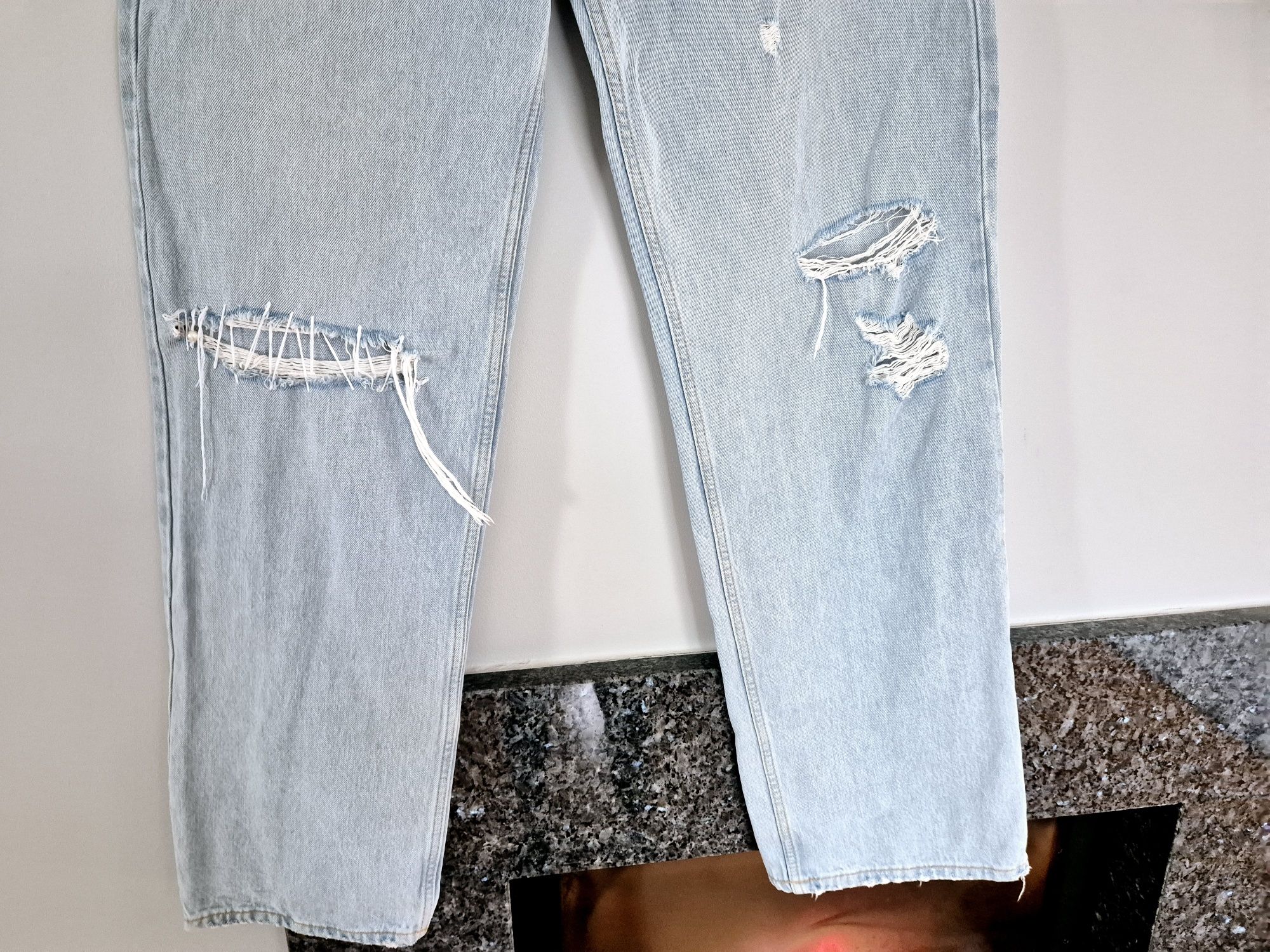 Jeansy 38 M PULL&BEAR spodnie jeansowe dżinsy dżinsowe straight leg