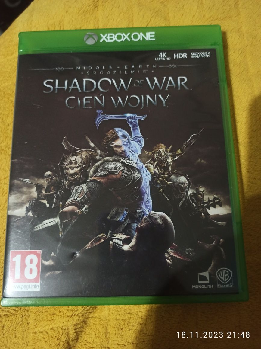 Gra do Xbox One Shadow of War