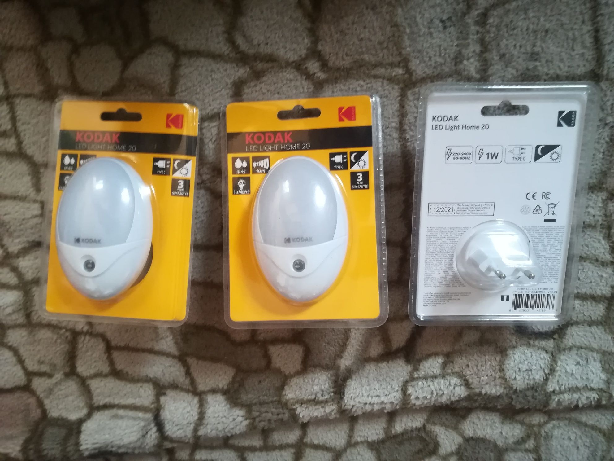 KODAK 1 W led light home 3 sztuki