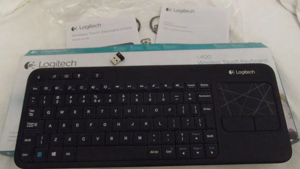 Bezprzewodowa klawiatura Logitech K400r QWERTY polski układ klawiszy