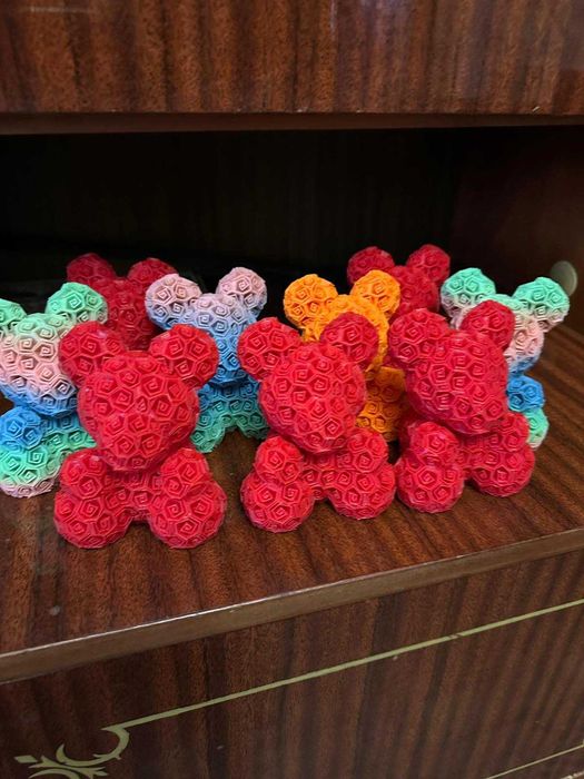 3д іграшки ведмедик дракон восьминіг лабуба