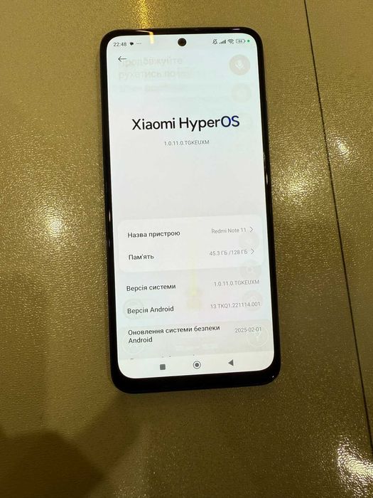 Телефон Ксіомі Редмі нот 11 redmi note 11