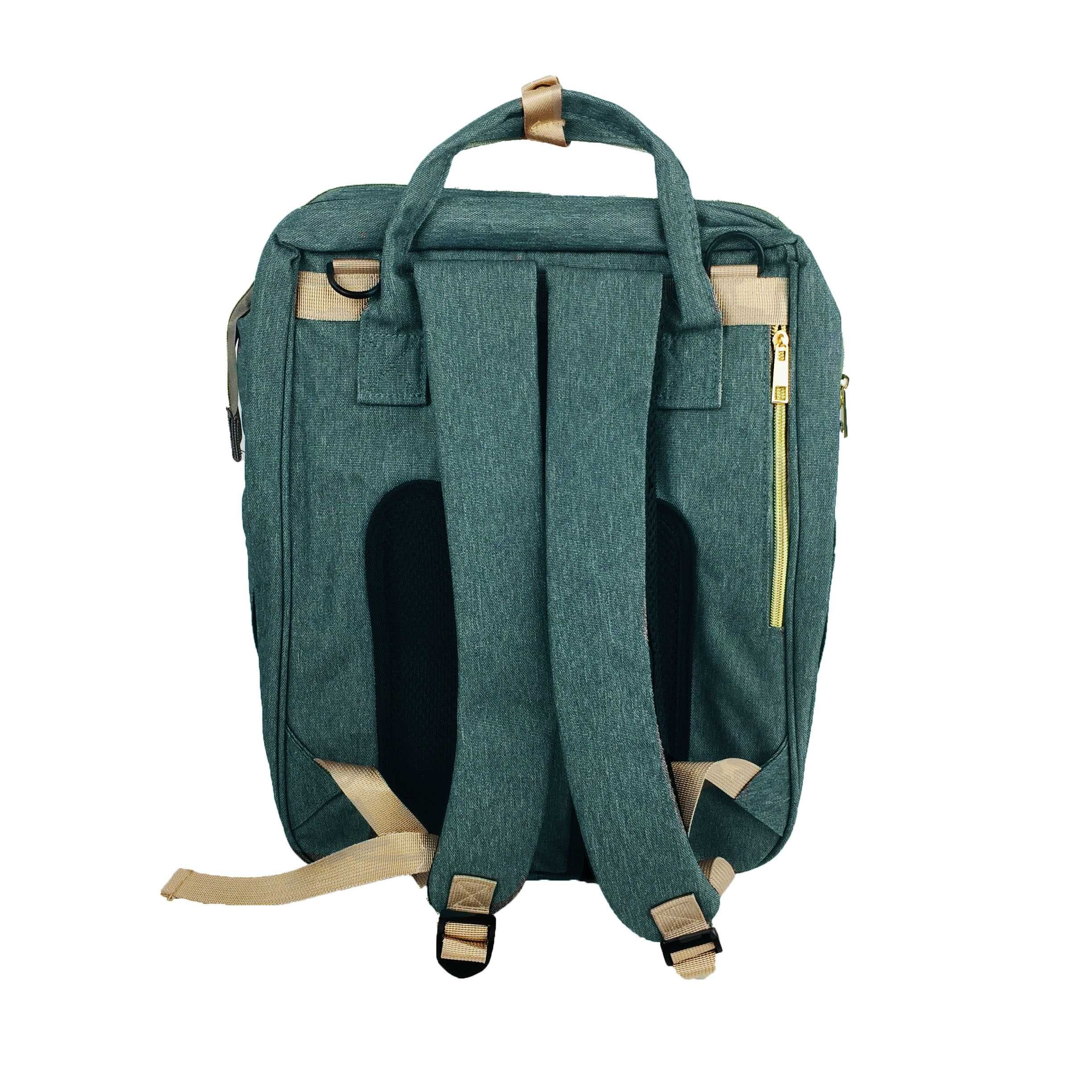 сумка рюкзак манеж зеленый