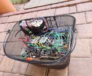 Eksperymentalna bateria do rowera 24V akumulator do rowera 24V  1kwh
