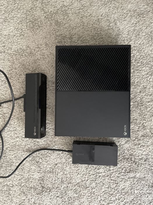 Xbox one + kinect + kontroler + gry