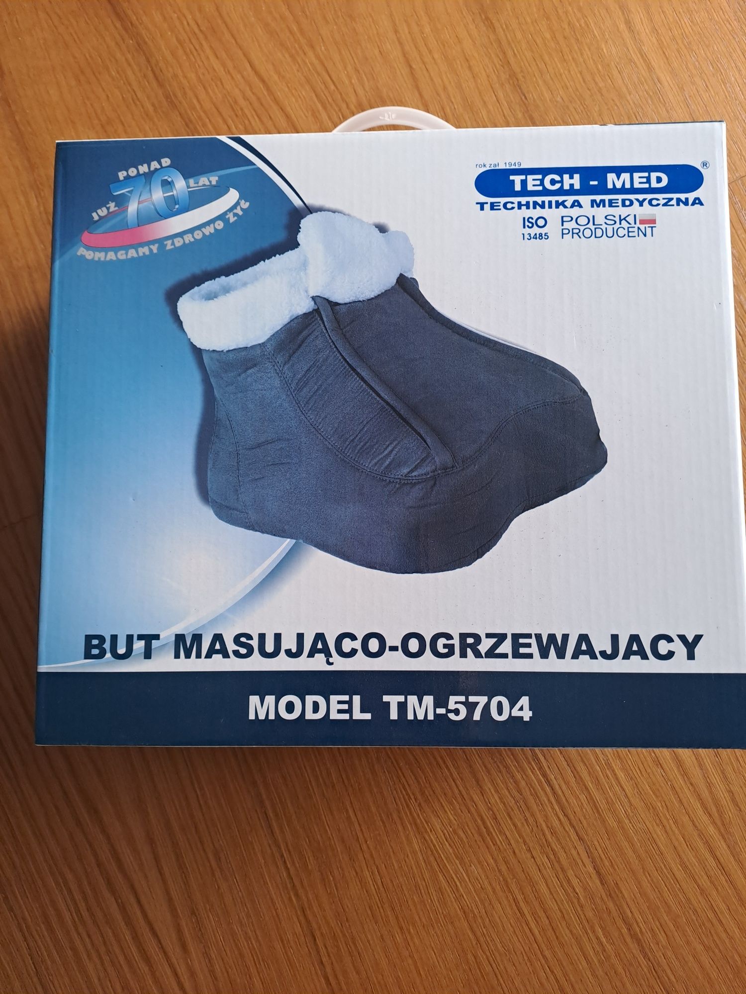 Ogrzewająco-elektryczny but masujący