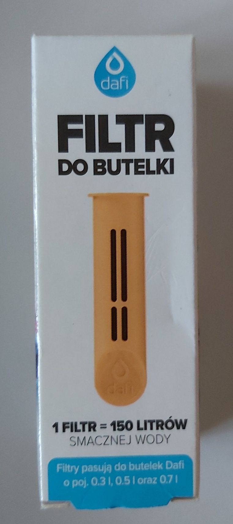 Filtr do butelki Dafi Solid/Soft (waniliowy) 1 szt. - OSTATNIA SZTUKA