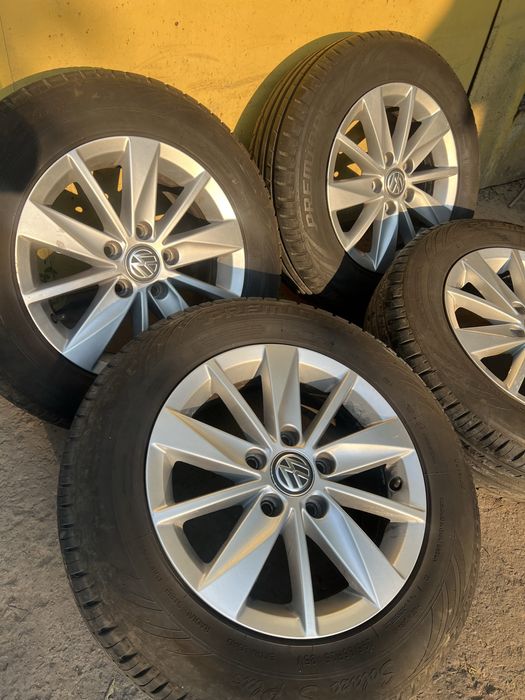Диски R15 5/112 з гумою 195/65 R15 Premiori