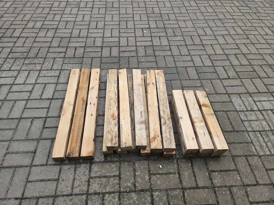 Kantówki 80cm 7,5cm  na 6cm na paliki  ogrodzenie