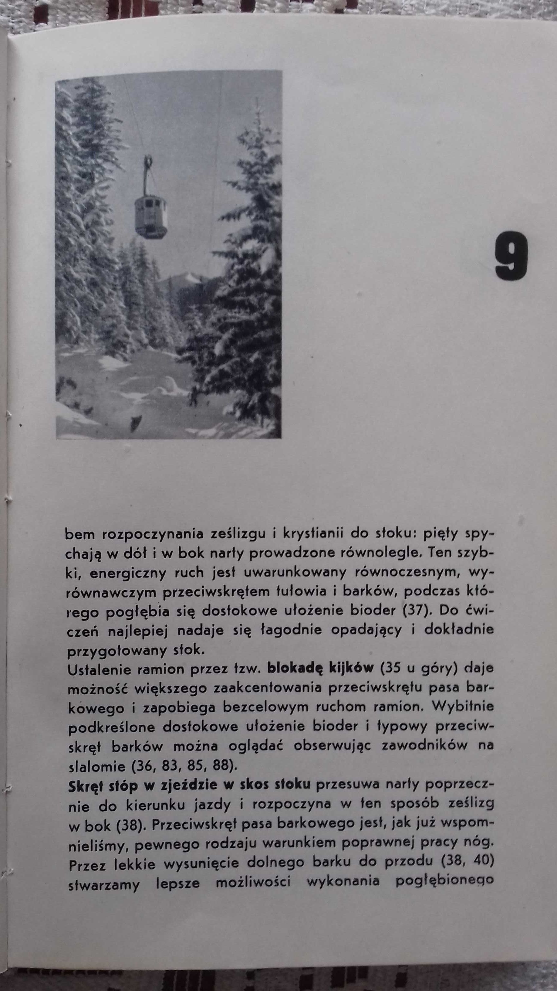 Tajniki zjazdu narciarskiego 1960 r