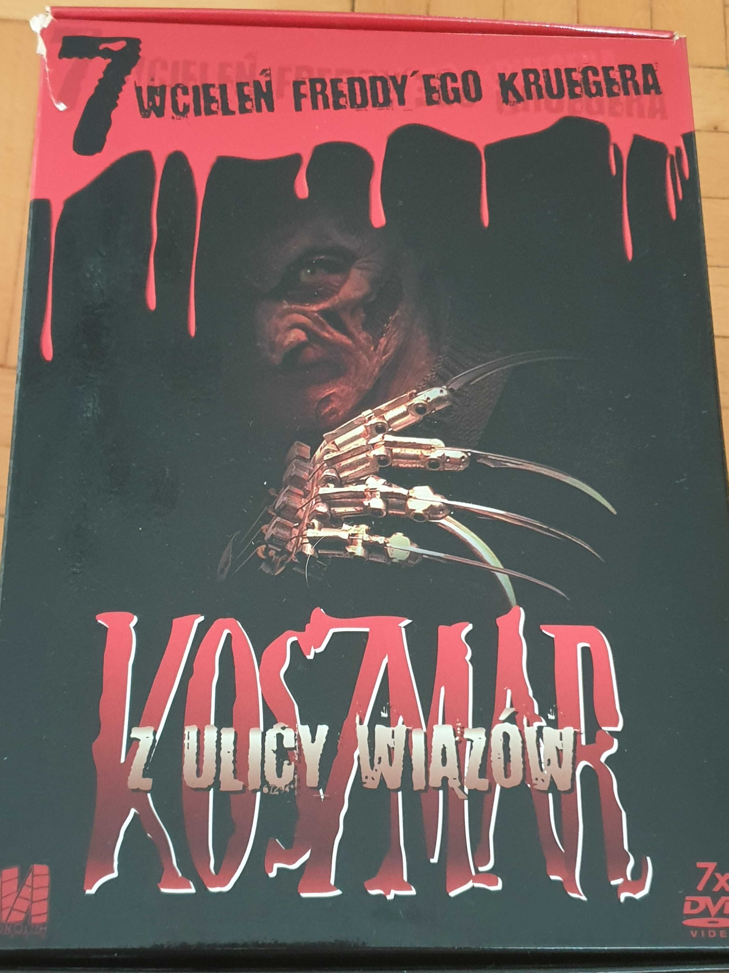 7 wcieleń Freddy’ego Kruegera – Koszmar z ulicy Wiązów, filmy DVD