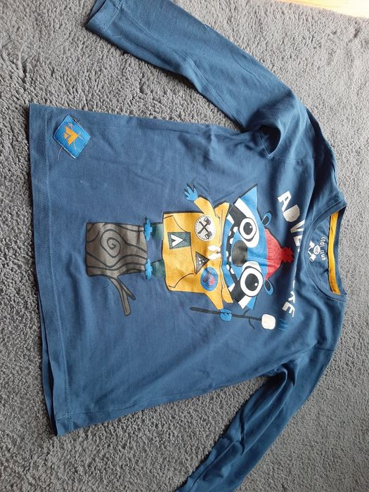 Koszulka chłopięca z długim rękawem cool Club smyk 122cm