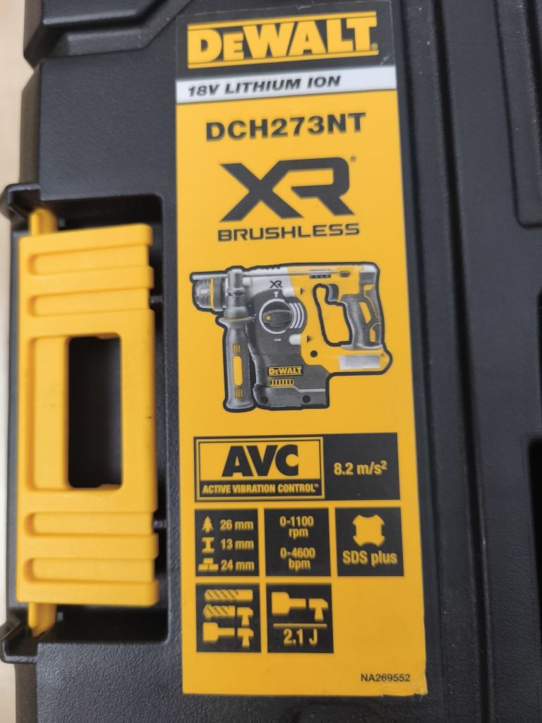 DeWalt DCH273NT młotowiertarka udarowa akumulatorowa SDS 18 V jak nowa