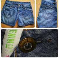 Damskie spodenki jeansowe Denim r.14 ,L