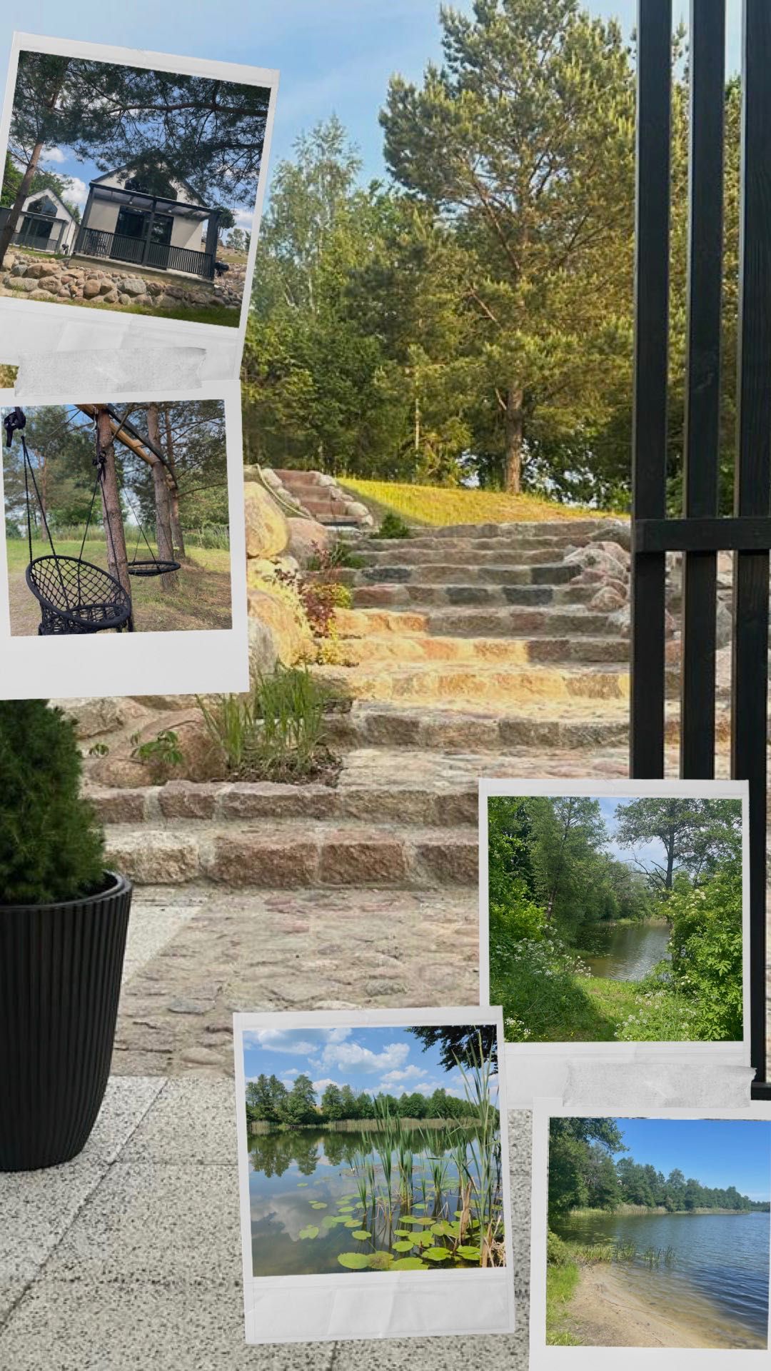 Całoroczny domek nad jeziorem las Kaszuby Balii Jacuzzi