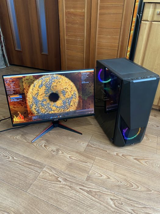 Ігровий ПК та монітор 180Hz/ RX 5700XT/ R5/ 16/512 + 1 Tb на гарантії