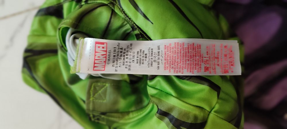 Костюм супергороя "Халк" 98 см