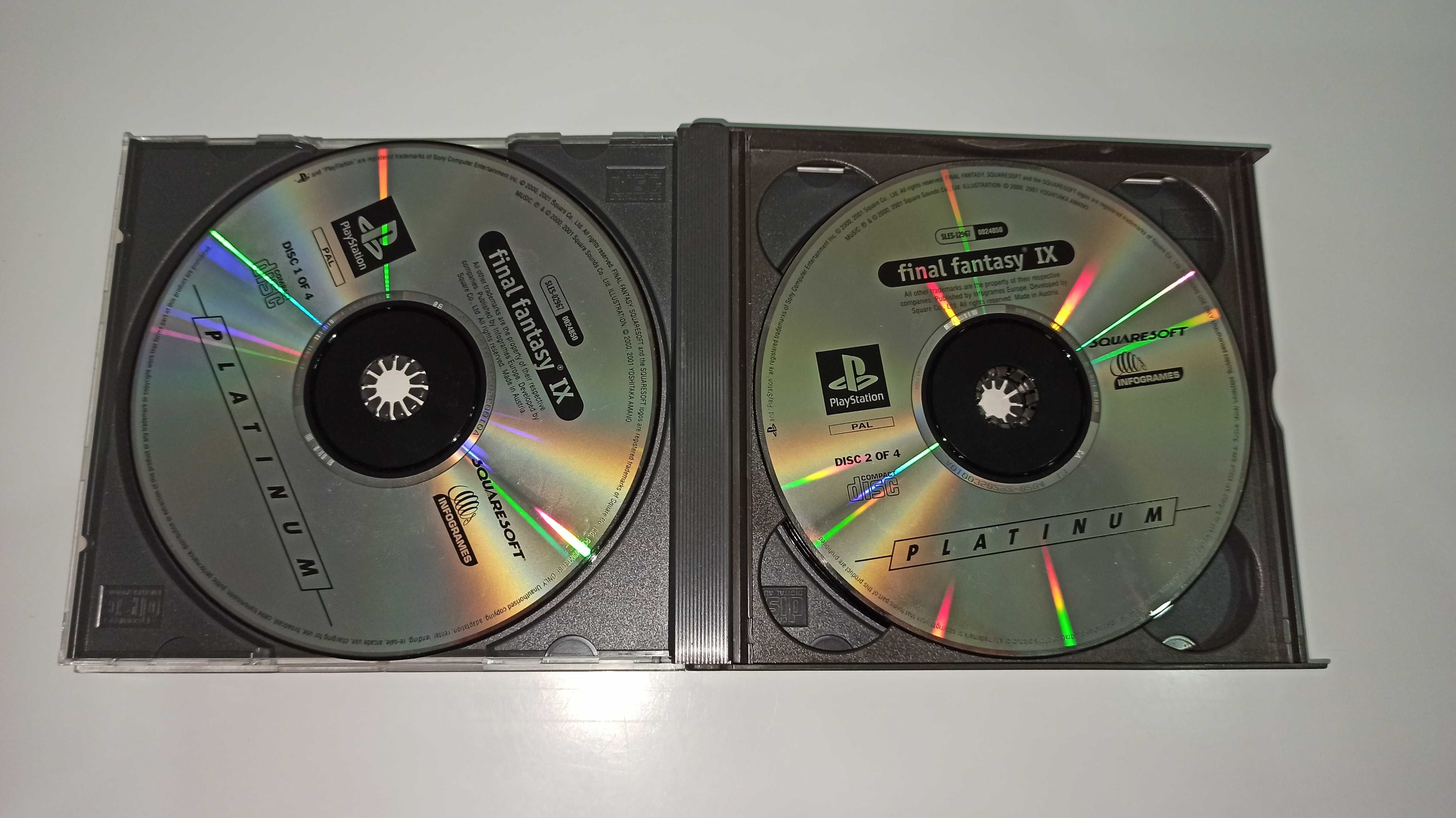 psx ps one FINAL FANTASY IX jRPG 4xCD, po niemiecku,