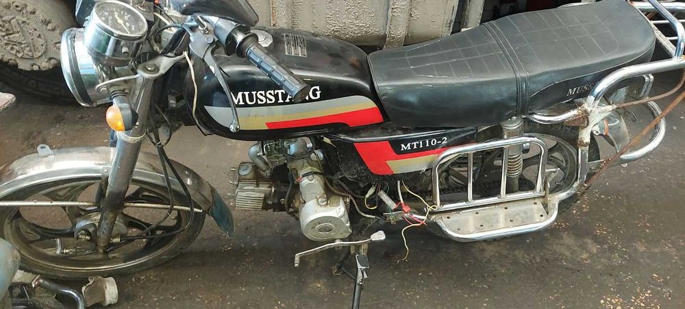 Мопед Альфа и Messtang MT110-2