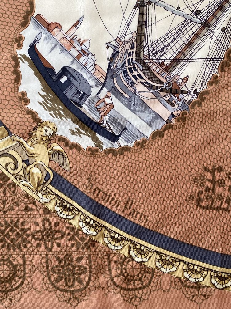 Хустка 88х89 Hermes Venice