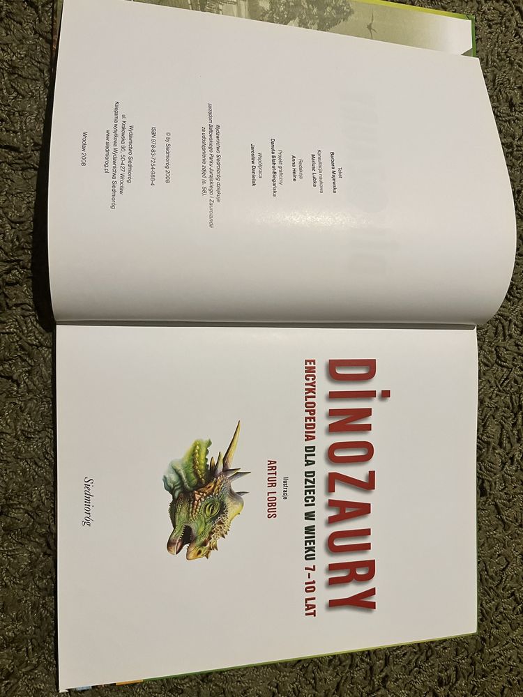 Dinozaury - Encyklopedia dla dzieci Siedmioróg