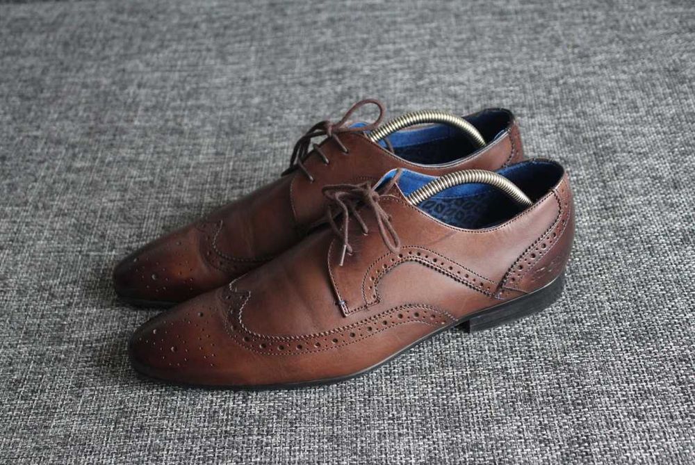 Туфлі броги Ted Baker Оригінал Нат шкіра 43р