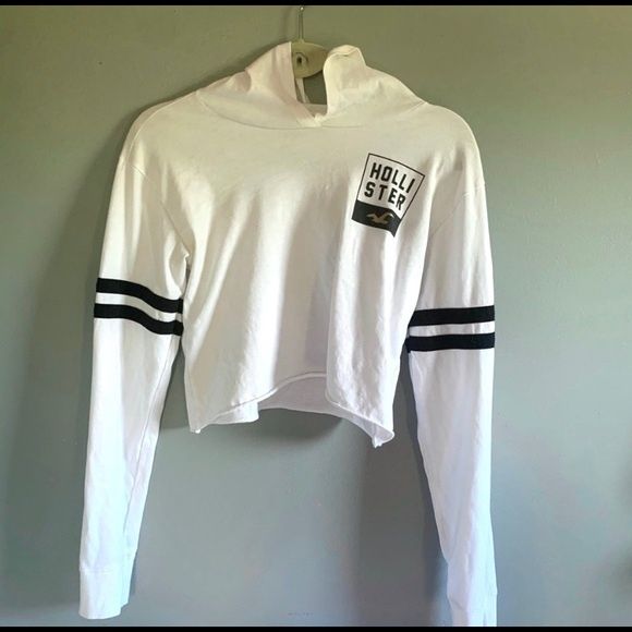 Hollister Long Sleeve Crop Top