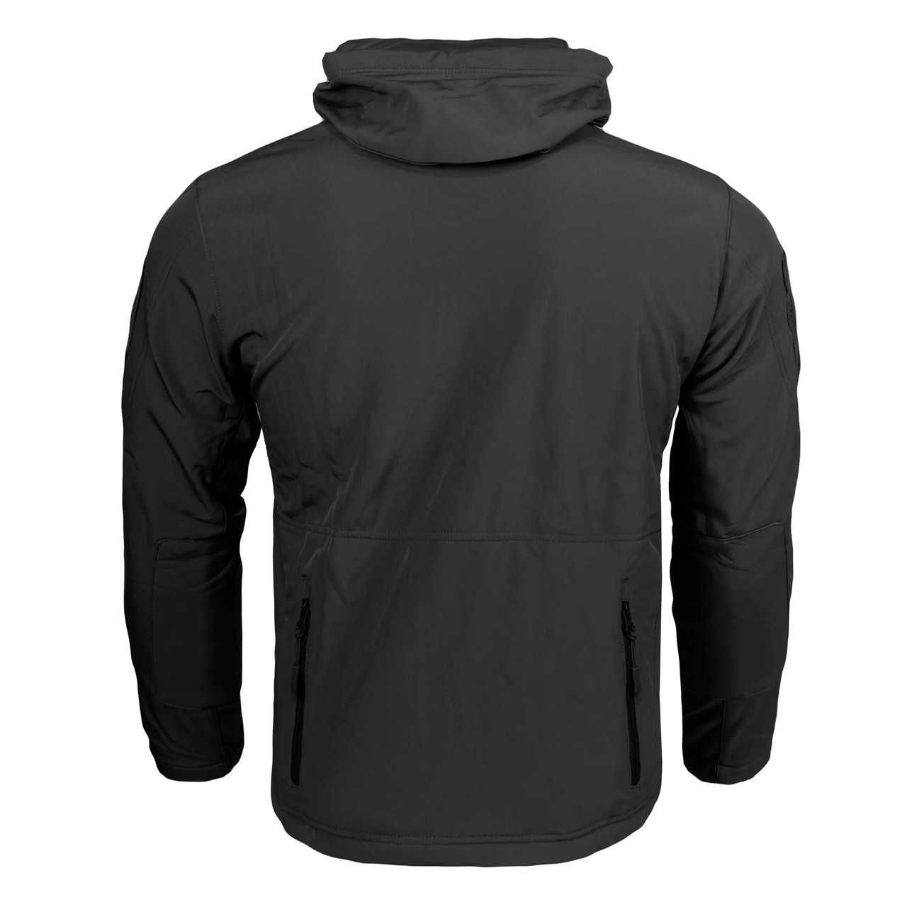 Тактичний військовий костюм Softshell Tactic Demi - чорний (весна)