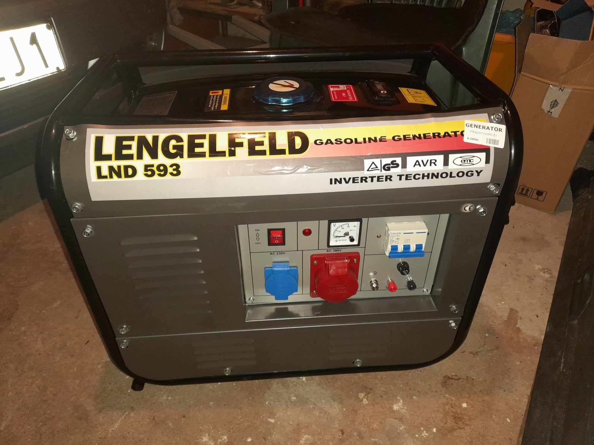 Agregat prądotwórczy LENGELFELD LND 593