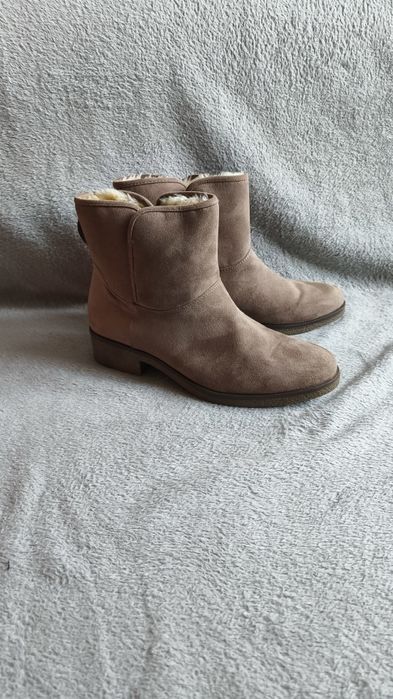 Botki F&F 41 beżowe