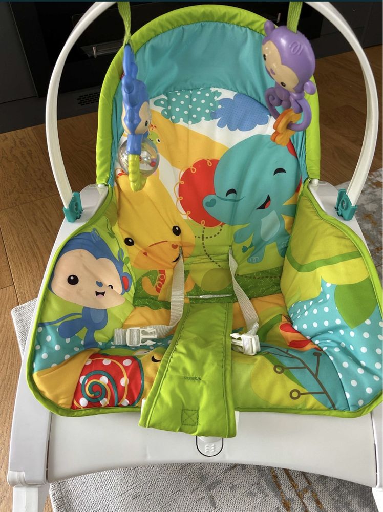 Fisher Price leżaczek bujaczek jak nowy