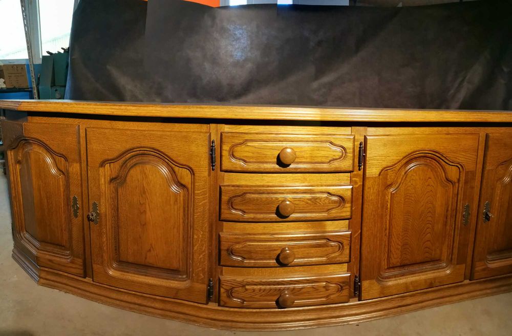 Piękna dębowa komoda Flandern 240cm