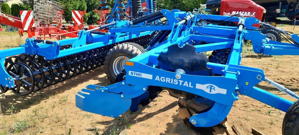 AGRISTAL Brona talerzowa 6m talerzówka wał ceownik packer daszkowy