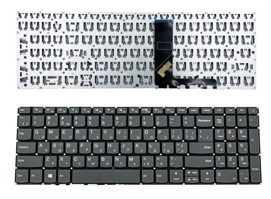 УКР Клавіатура LENOVO 320-15AST IAP ISK 80xv 80xh 80xl, 330 520-15IKB