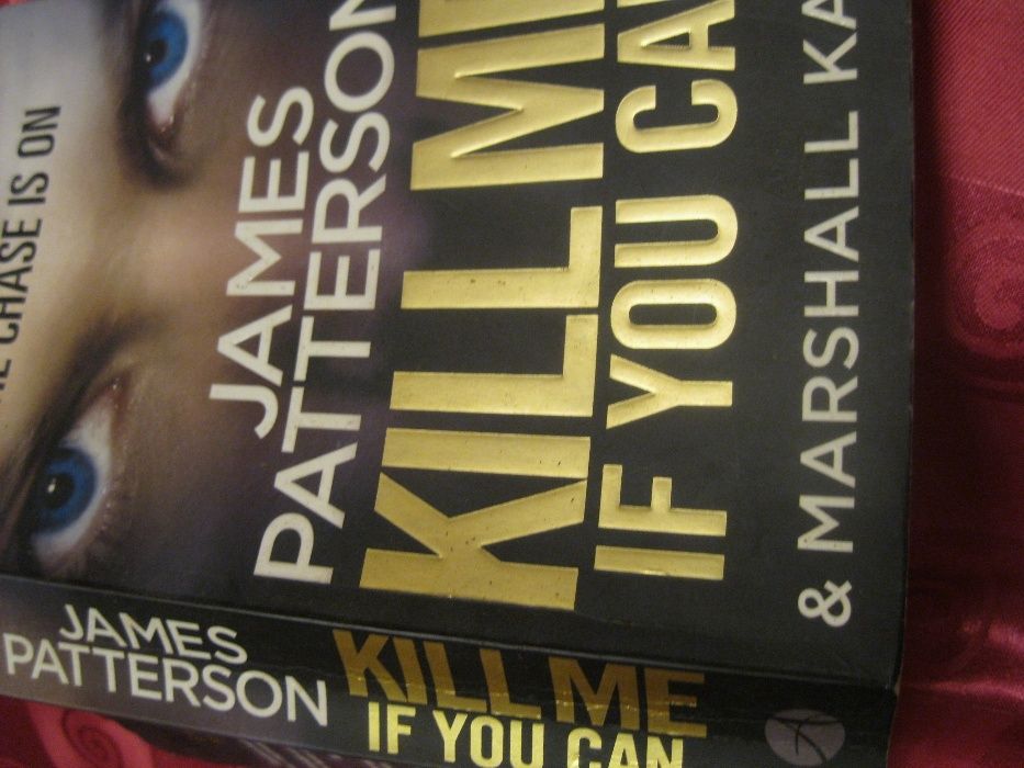 книга английский JAMES PATTERSON kill me if you can детектив Паттерсон