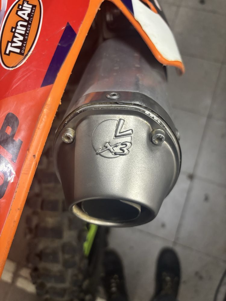 Ktm sx 450 com doc de 2007