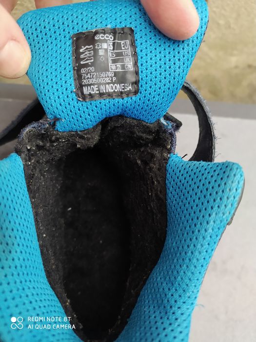 Ecco 26 термоботинки на хлопчика зимові чоботи черевики сапоги ессо